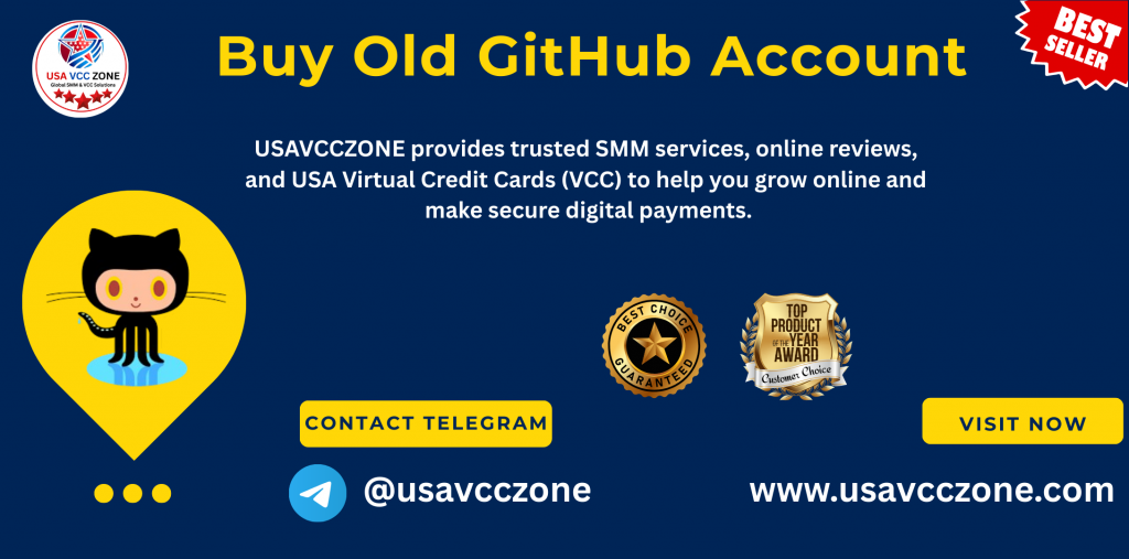 Buy Old GitHub Account